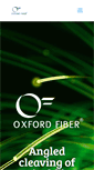 Mobile Screenshot of oxfordfiber.com